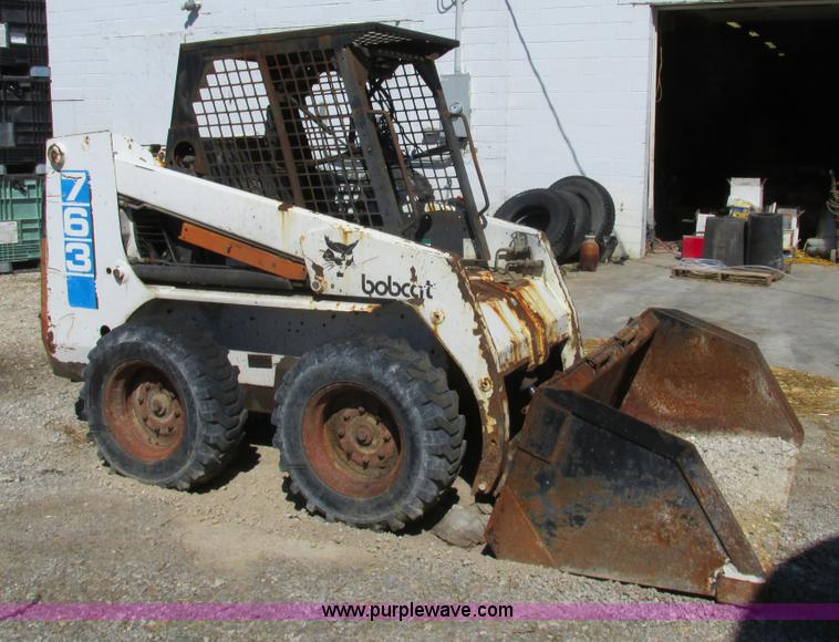image for item K5187 1996 Bobcat 763 skid steer