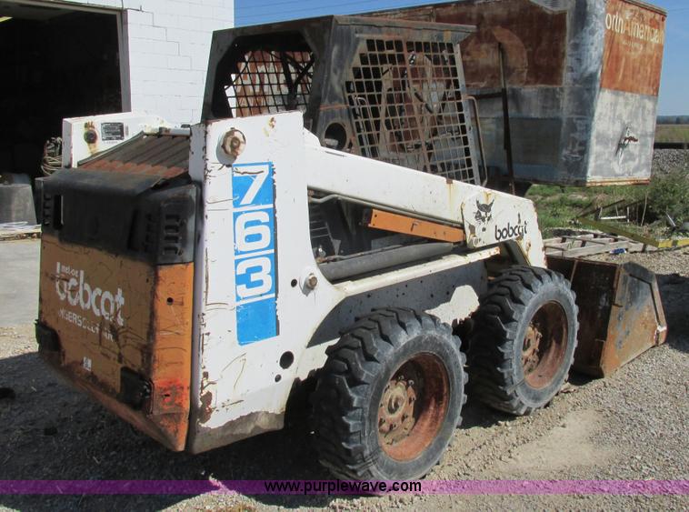 image for item K5187 1996 Bobcat 763 skid steer