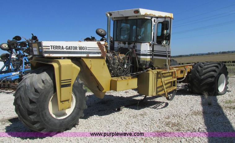 image for item K5188 Ag-Chem TerraGator 1803 applicator cab and chassis