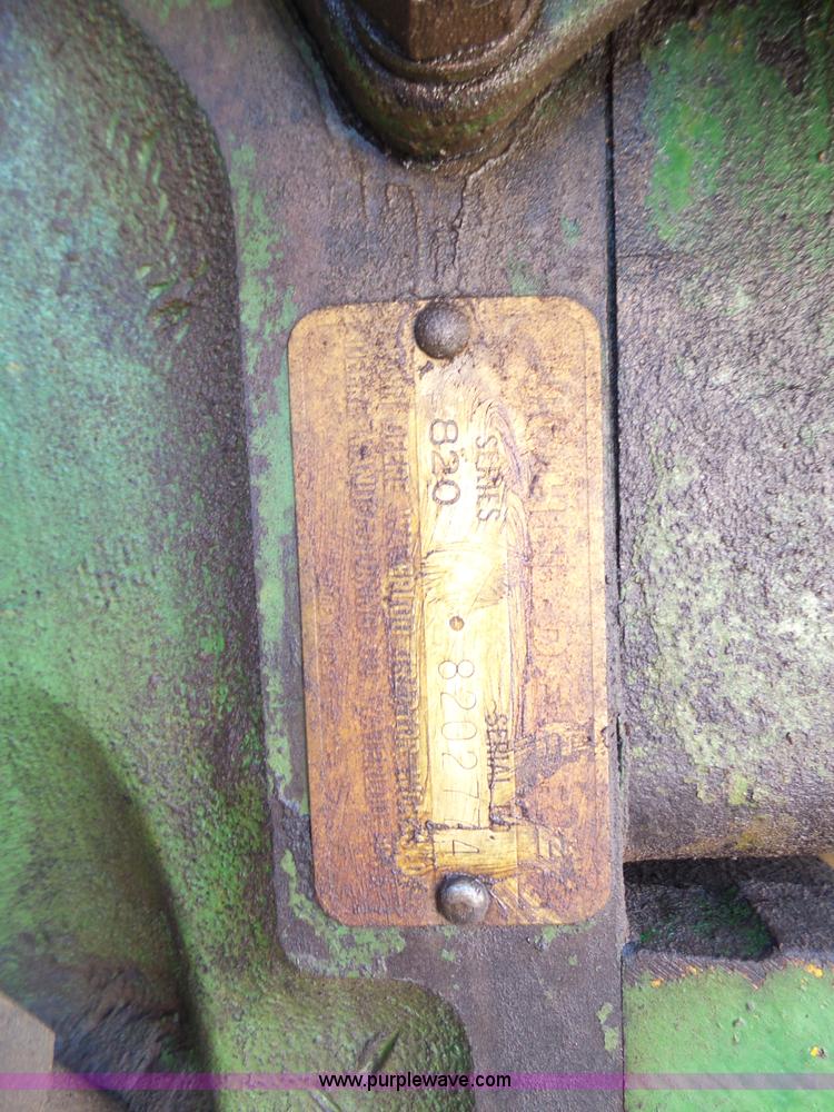 image for item L5118 1957 John Deere 820 tractor