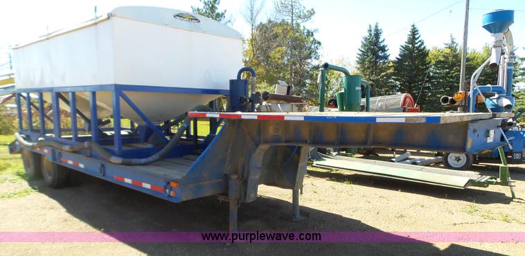 image for item L5129 Lacrosse dual hopper seed tender trailer