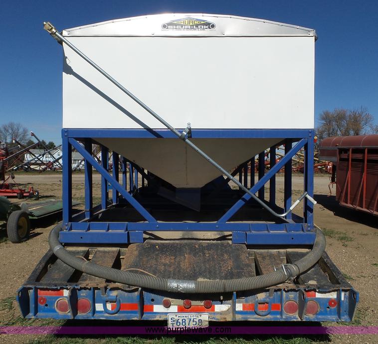 image for item L5129 Lacrosse dual hopper seed tender trailer