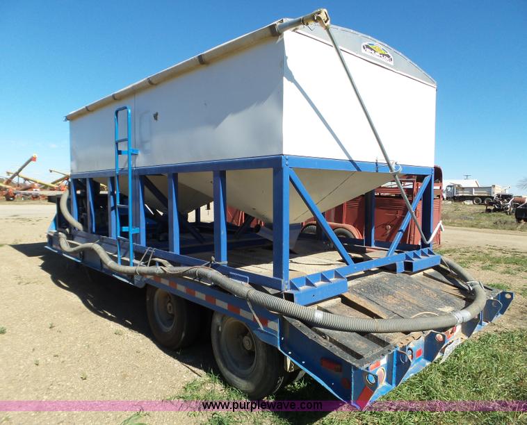 image for item L5129 Lacrosse dual hopper seed tender trailer