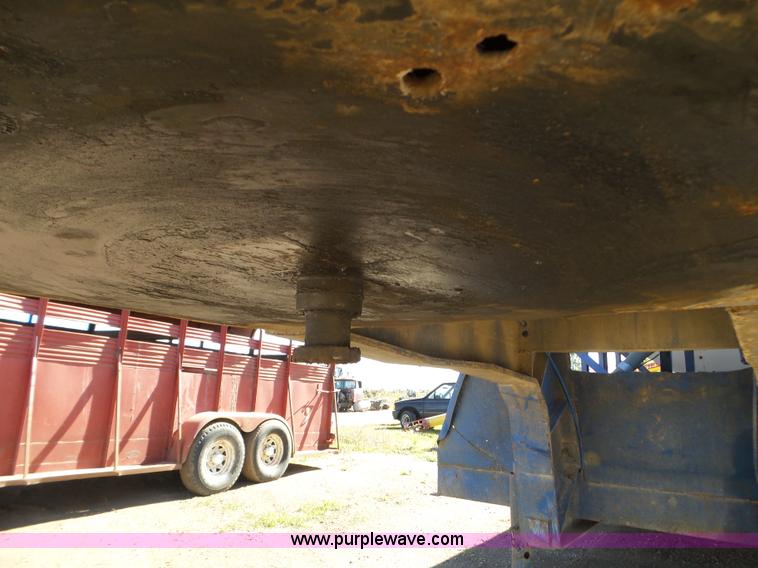 image for item L5129 Lacrosse dual hopper seed tender trailer