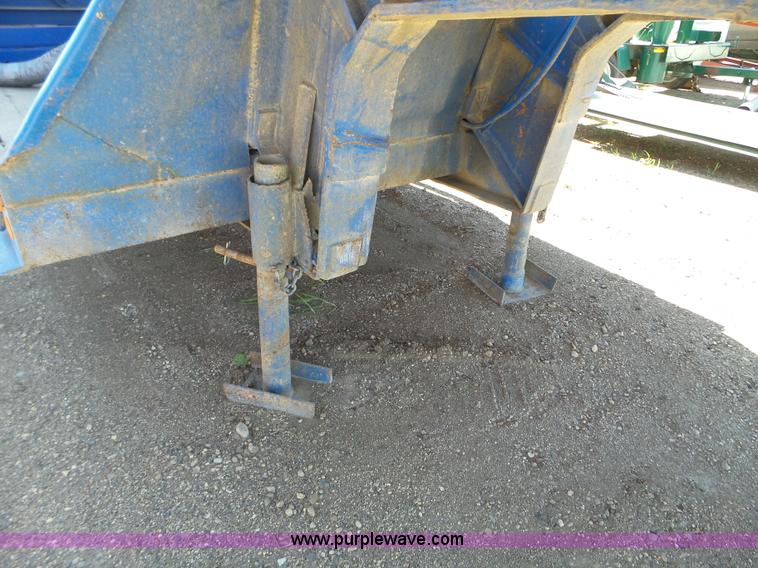 image for item L5129 Lacrosse dual hopper seed tender trailer