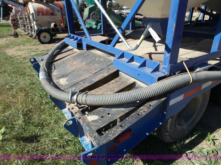 image for item L5129 Lacrosse dual hopper seed tender trailer