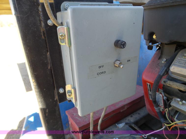 image for item L5129 Lacrosse dual hopper seed tender trailer