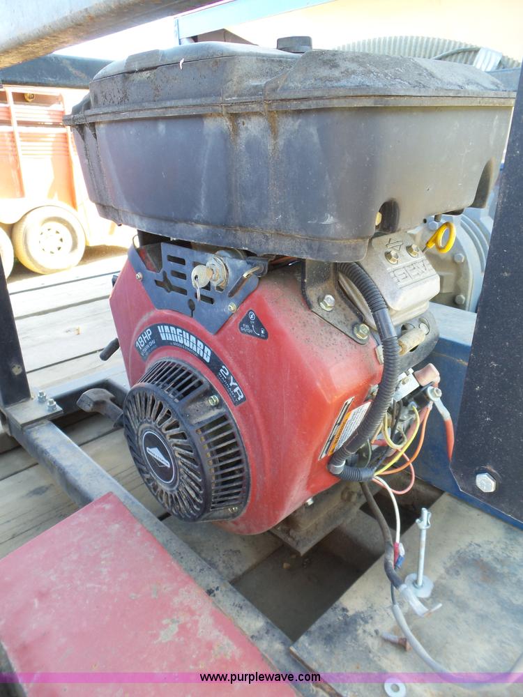 image for item L5129 Lacrosse dual hopper seed tender trailer