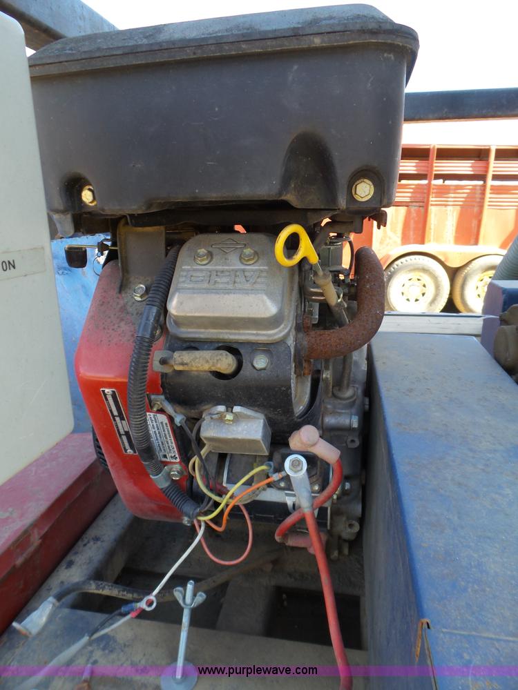 image for item L5129 Lacrosse dual hopper seed tender trailer