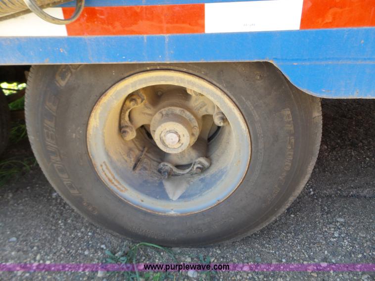 image for item L5129 Lacrosse dual hopper seed tender trailer