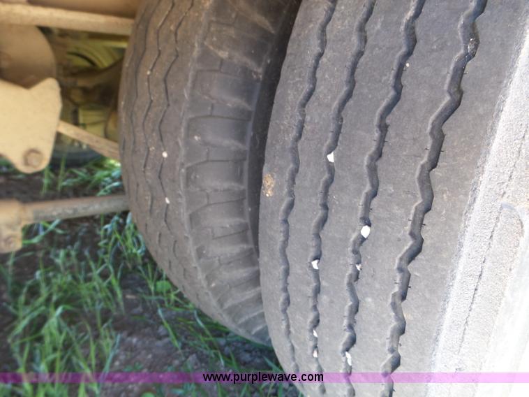 image for item L5129 Lacrosse dual hopper seed tender trailer