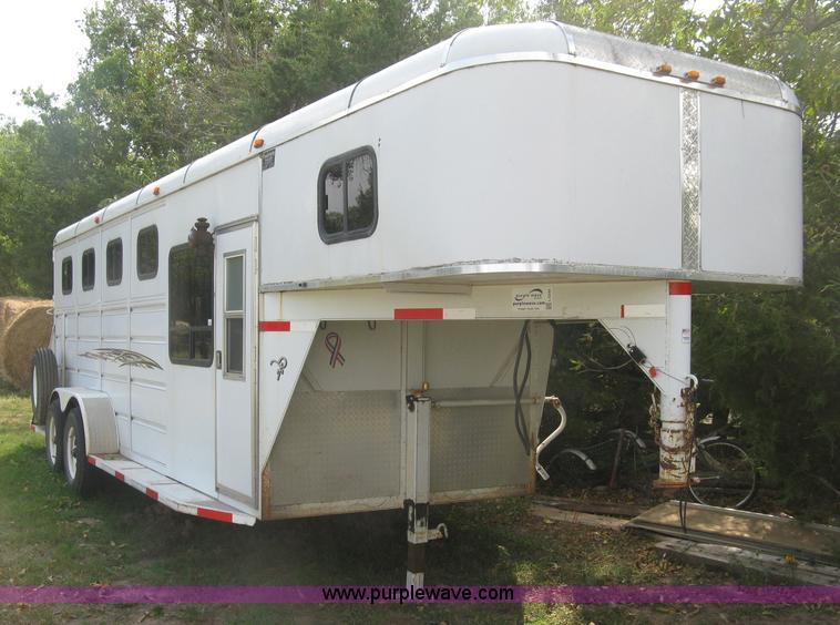 image for item L6344 2004 Ponderosa horse trailer
