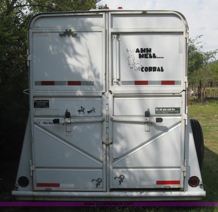 image for item L6344 2004 Ponderosa horse trailer