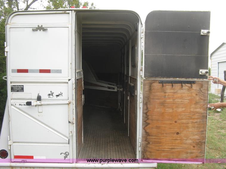 image for item L6344 2004 Ponderosa horse trailer