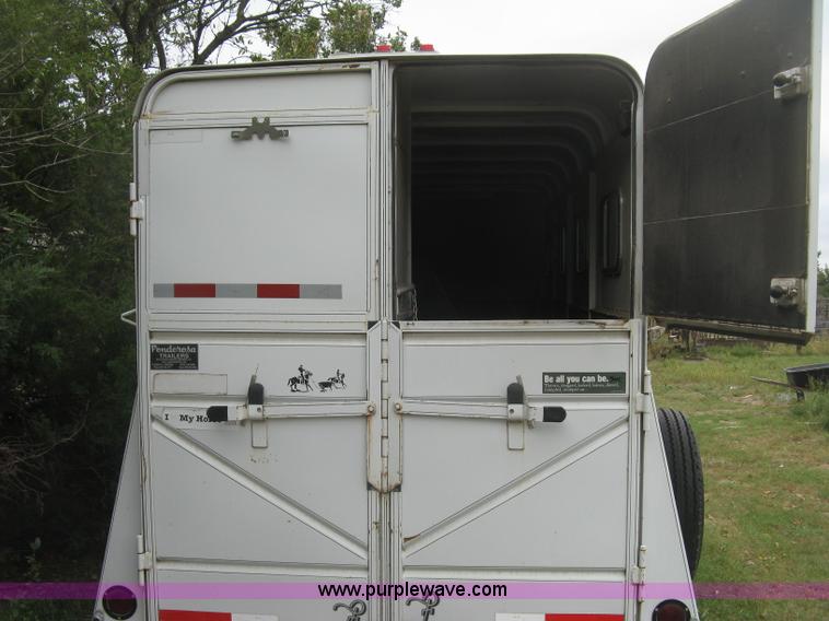 image for item L6344 2004 Ponderosa horse trailer