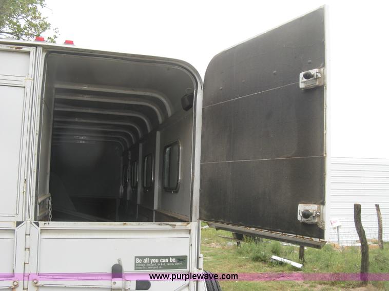 image for item L6344 2004 Ponderosa horse trailer
