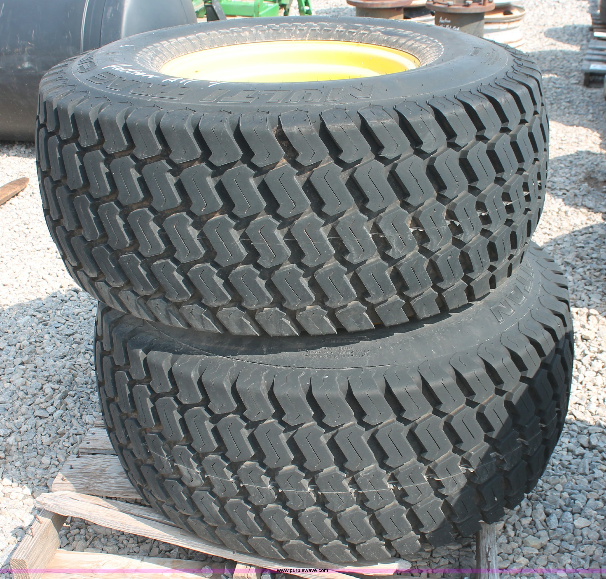 (2) Titan 44x18.00-20 NHS tires and wheels in Clinton, OK | Item H8107 ...