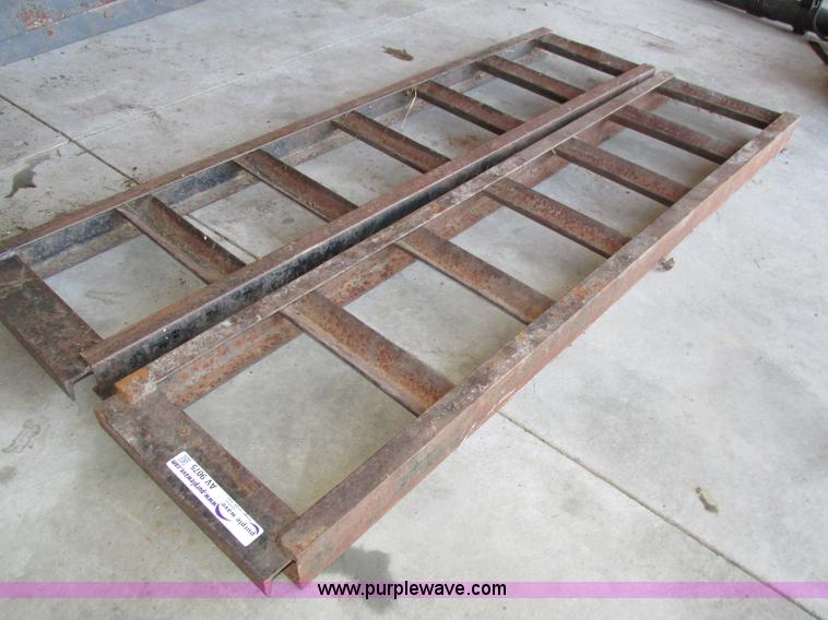 image for item AV9075 (2) 60"L x 13.5"W self-cleaning ramps