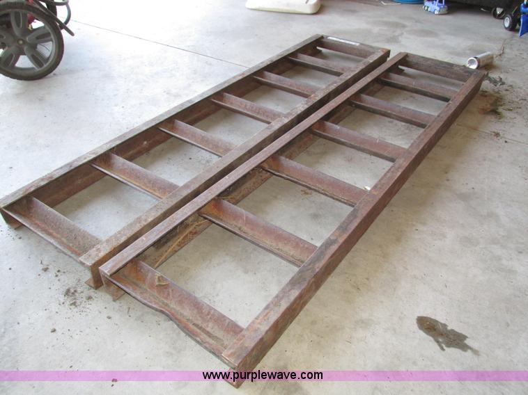 image for item AV9075 (2) 60"L x 13.5"W self-cleaning ramps