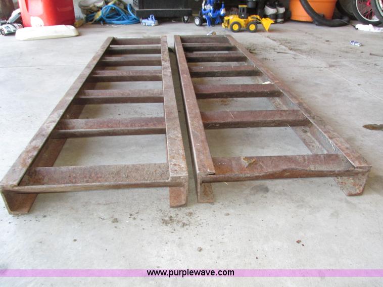 image for item AV9075 (2) 60"L x 13.5"W self-cleaning ramps