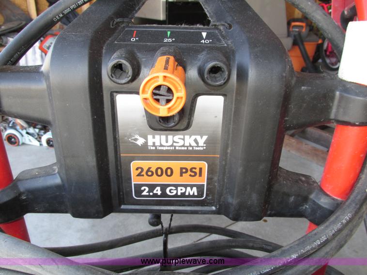 image for item AV9077 2010 Husky pressure washer