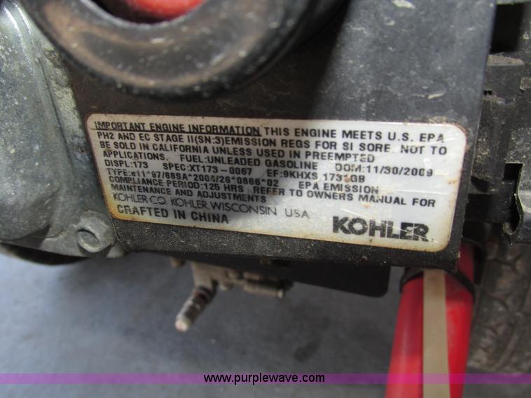 image for item AV9077 2010 Husky pressure washer