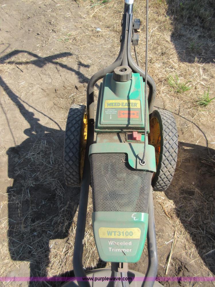 (2) Weedeater WT3100 wheeled trimmers in Caney, KS | Item BB9167 sold ...