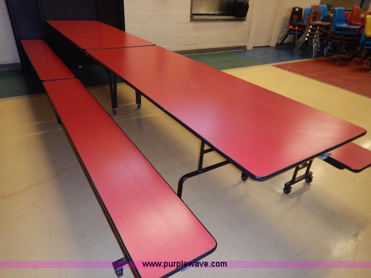 image for item BH9874 (8) fold up lunchroom tables
