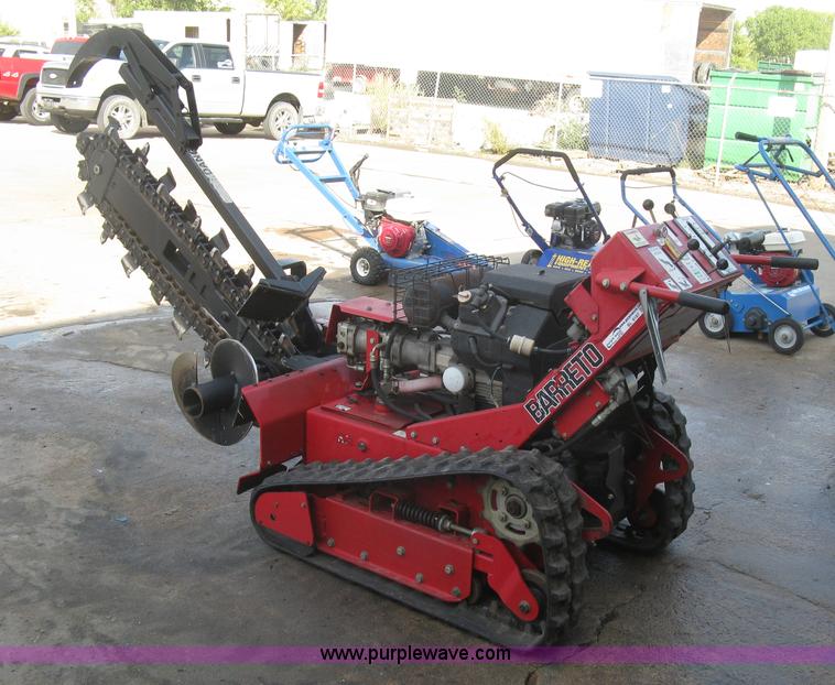 image for item BL9187 Barreto walk-behind trencher