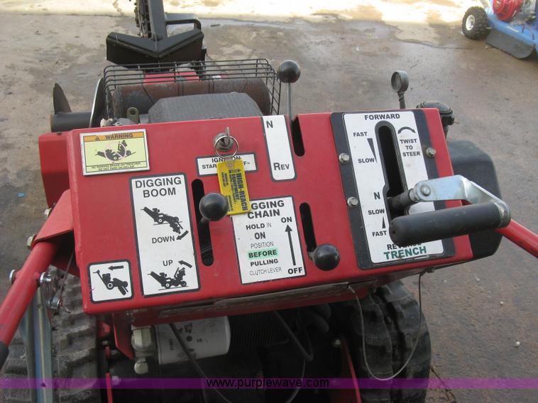 image for item BL9187 Barreto walk-behind trencher