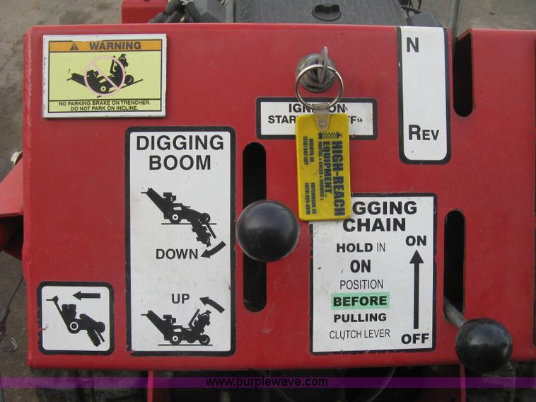 image for item BL9187 Barreto walk-behind trencher