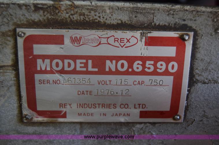 image for item BL9830 Rex 6590 pipe threader