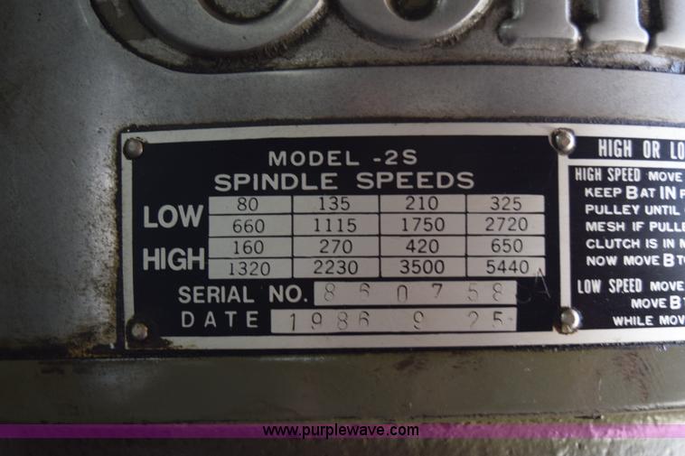 image for item BL9831 Comet 25 vertical mill