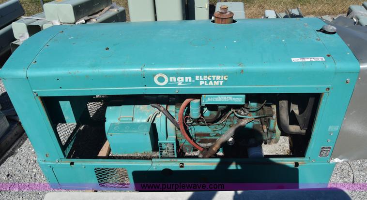 image for item BL9836 Onan generator