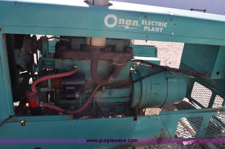 image for item BL9836 Onan generator