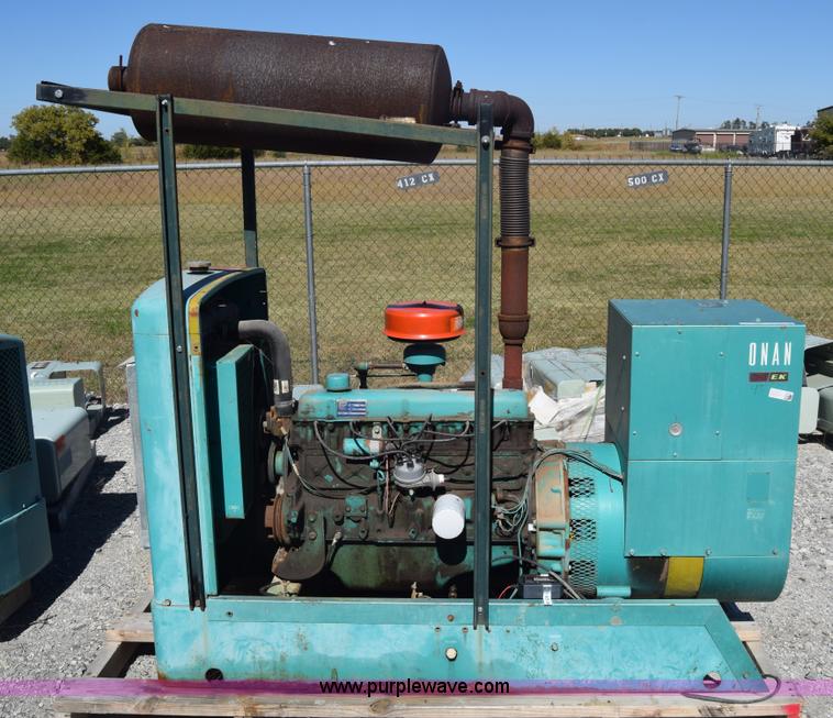 image for item BL9837 Onan 35EK generator
