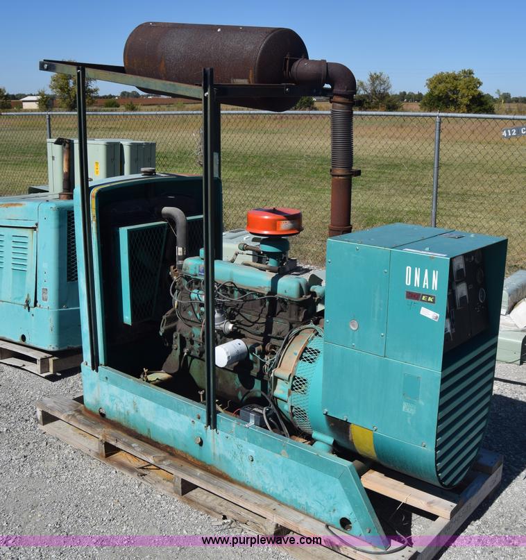 image for item BL9837 Onan 35EK generator