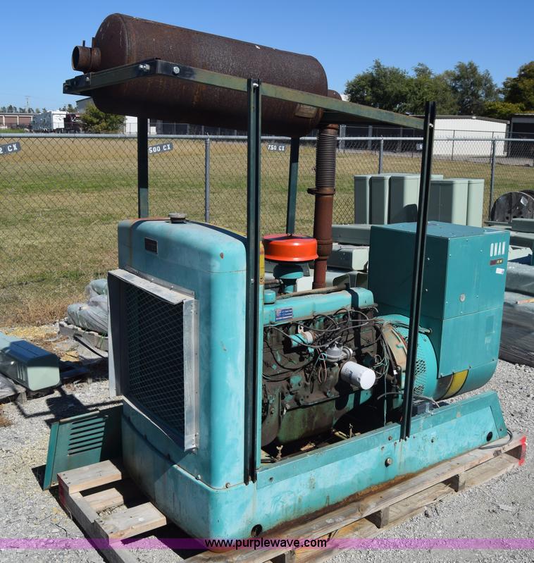 image for item BL9837 Onan 35EK generator