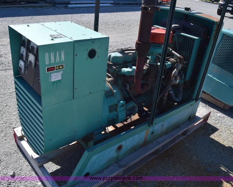image for item BL9837 Onan 35EK generator