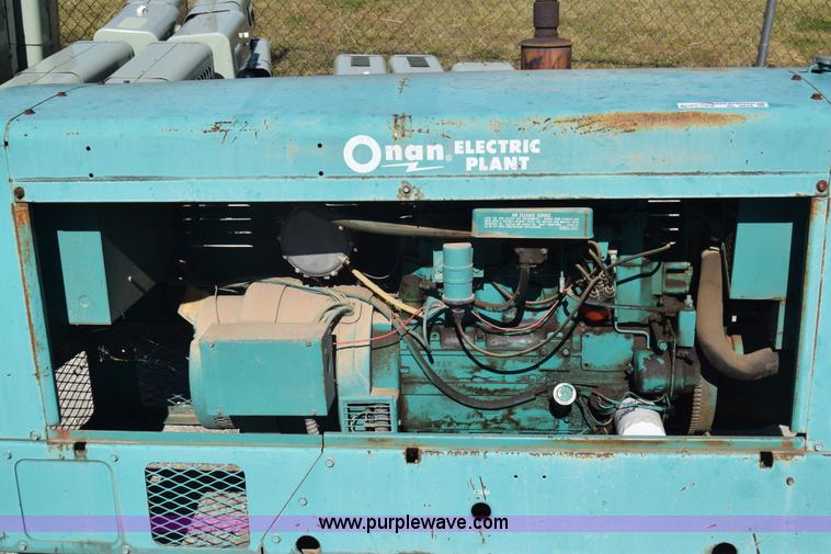 image for item BL9838 Onan generator