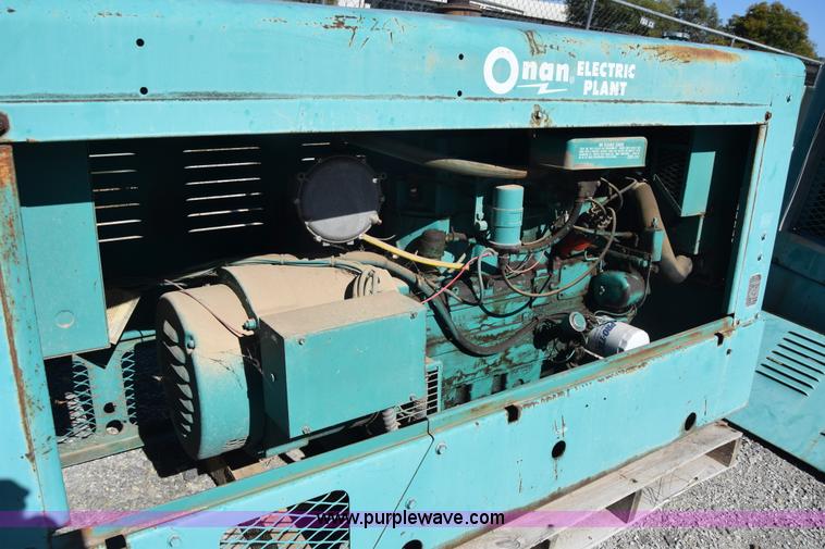 image for item BL9838 Onan generator