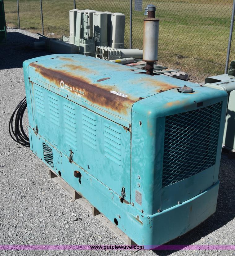 image for item BL9839 Onan generator