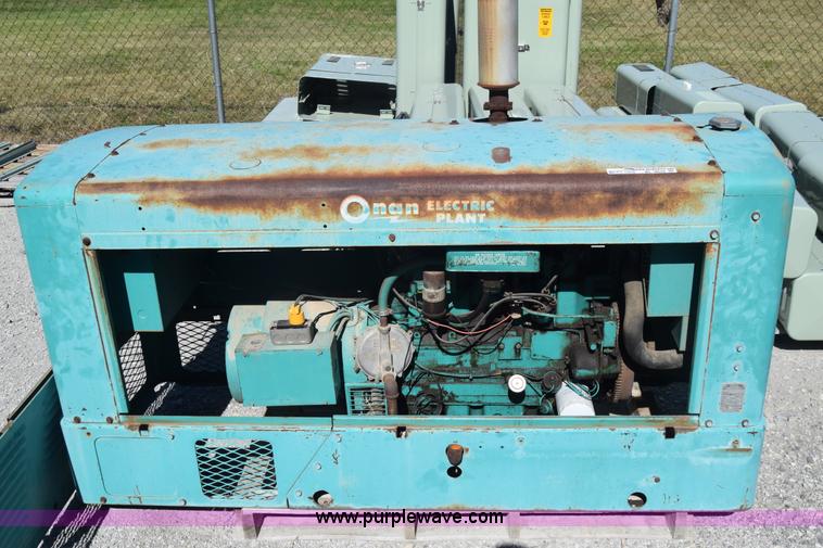 image for item BL9839 Onan generator