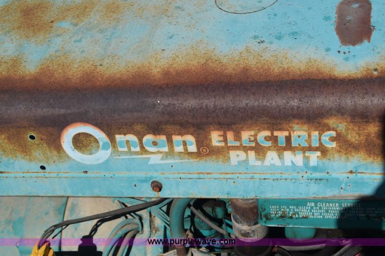 image for item BL9839 Onan generator