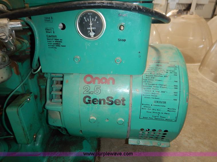 image for item BT9641 (5) assorted propane generator sets