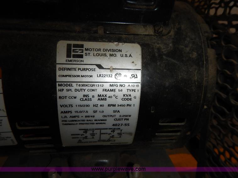 image for item BT9642 Puma PK5020 air compressor