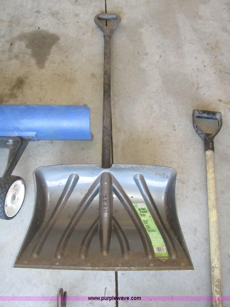 image for item H1122 Assorted snow removal tools and accessories