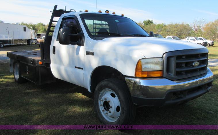 image for item I1939 1999 Ford F450 Super Duty flatbed truck