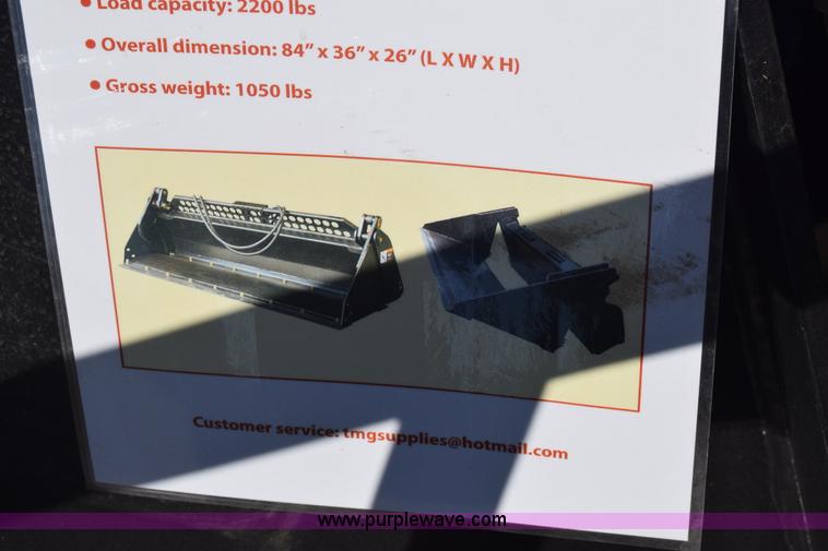 image for item J7081 MK Martin skid steer bucket