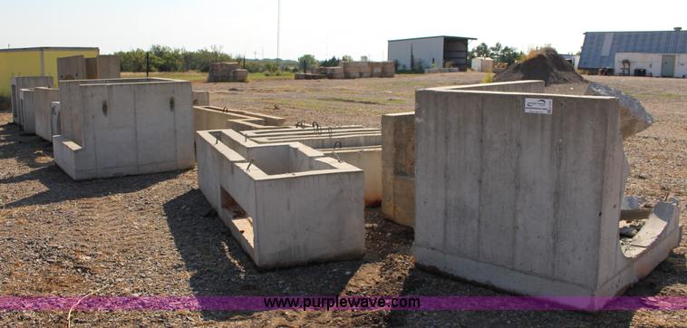 image for item K1205 Assorted concrete inlet boxes